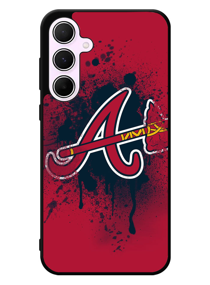atlanta braves 4th Samsung Galaxy A35 5G Case
