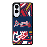 atlanta braves Samsung Galaxy S25 Edge 5G Case OV9651