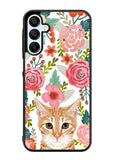 Cat flowers Samsung Galaxy A15 5G Case OV9775