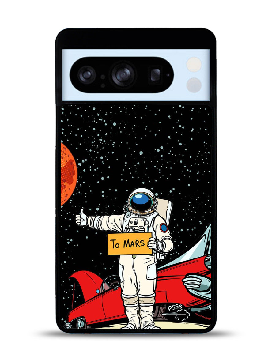astronaut to mars Google Pixel 8 Pro Case QC9664