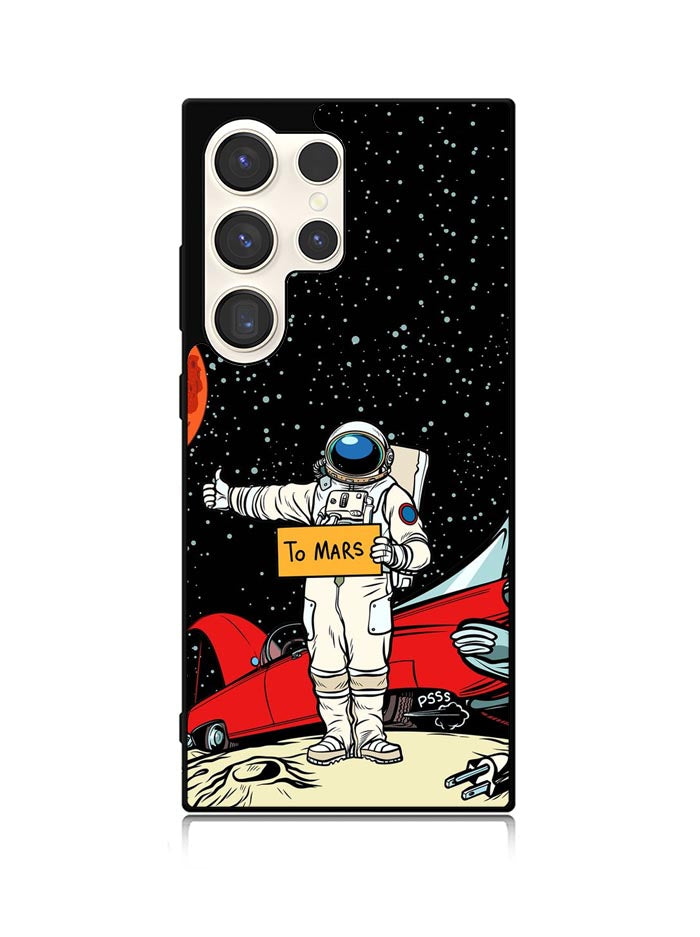 astronaut to mars Samsung Galaxy S23 Ultra 5G Case QC9664