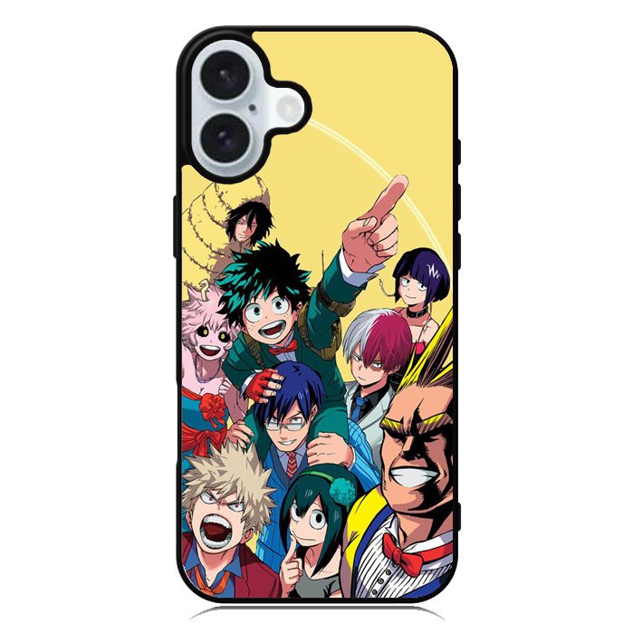 Boku No Hero Academia iPhone 16 Case QC9656