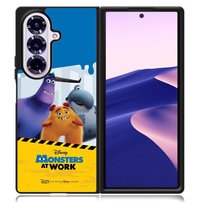 monsters at work Samsung Galaxy Z Fold 7 Case OV9643