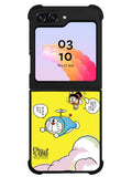 Doraemon Samsung Galaxy Z Flip 5 5G 2023 Case OV9645