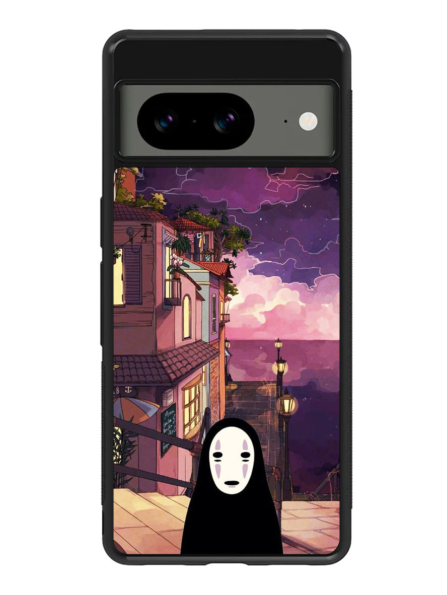 studio ghibli no face mask Google Pixel 8A Case QC8692