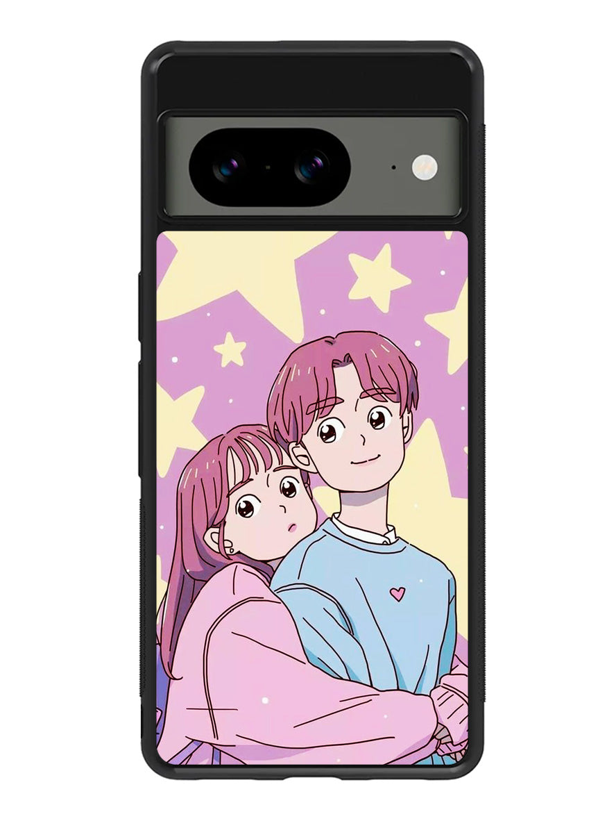 love in draw Google Pixel 8A Case QC8697