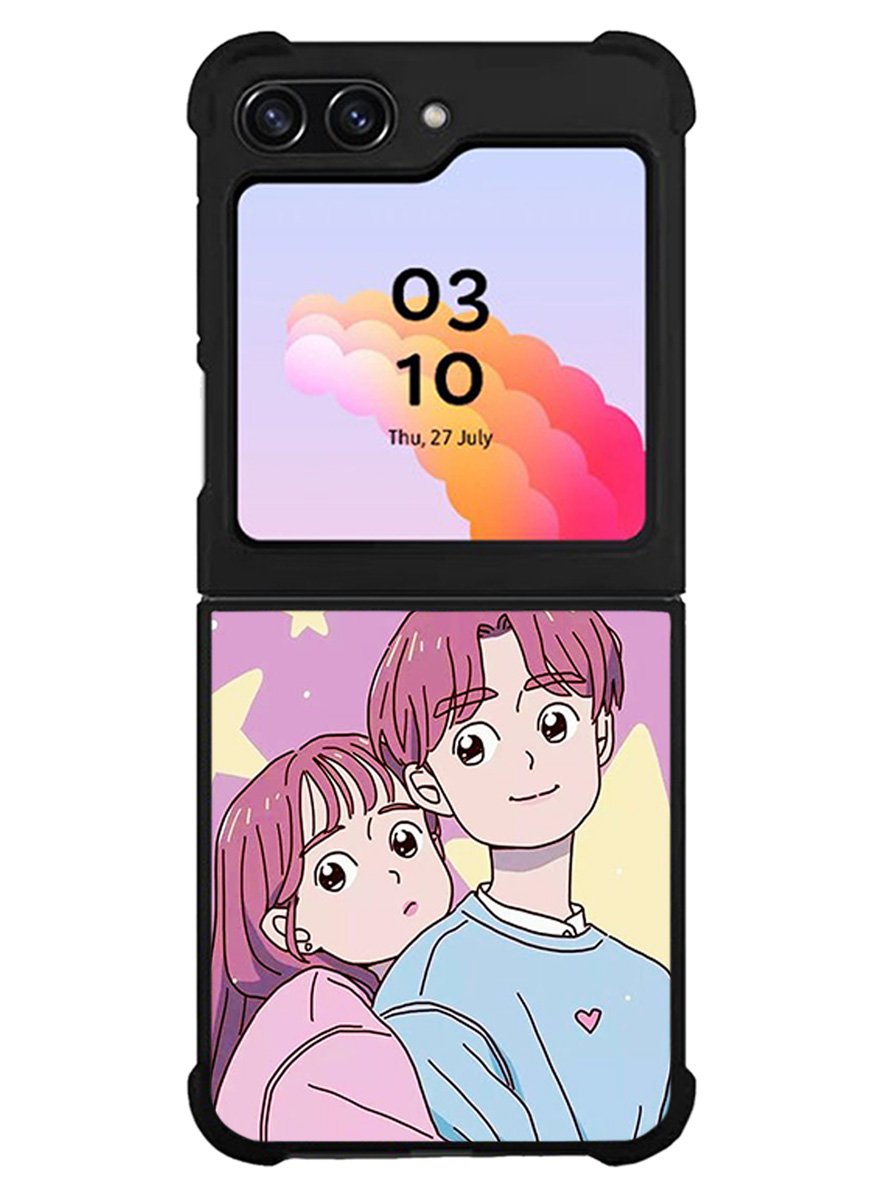 love in draw Samsung Galaxy Z Flip 5 5G 2023 Case OV8697