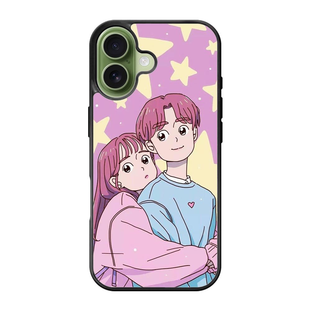 love in draw iPhone 17 Case QC8697