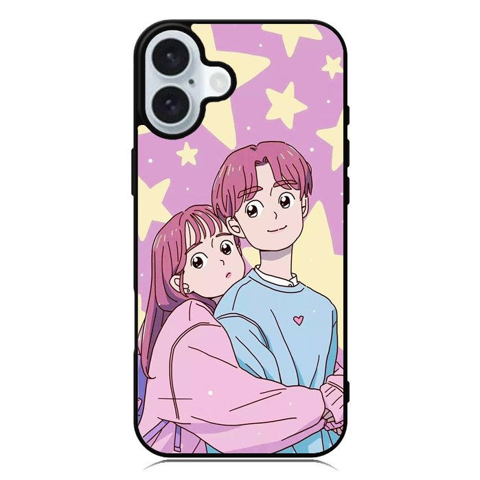 love in draw iPhone 16 Plus Case QC8697