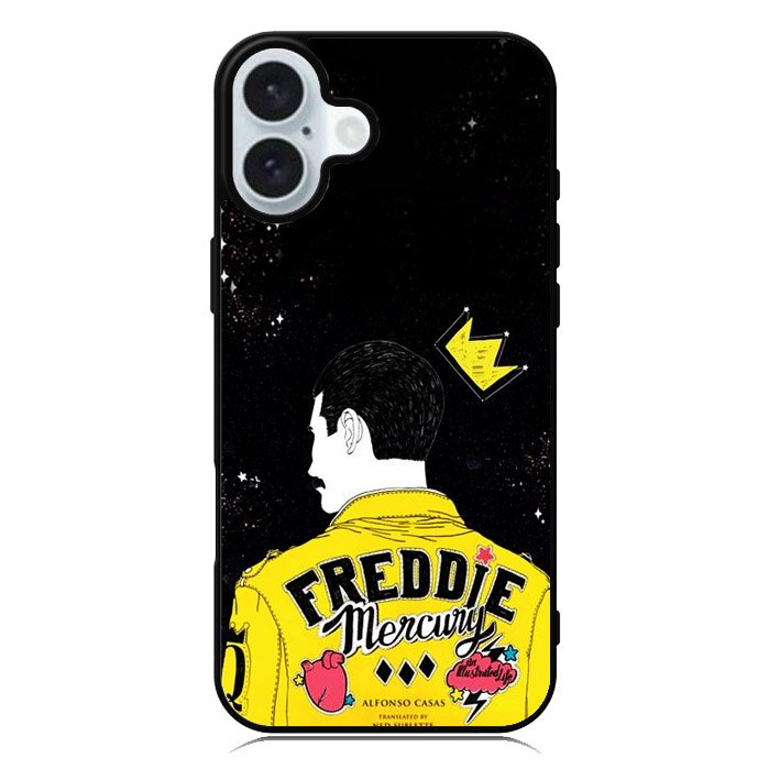 Queen Freddie Mercury iPhone 16 Plus Case QC8686