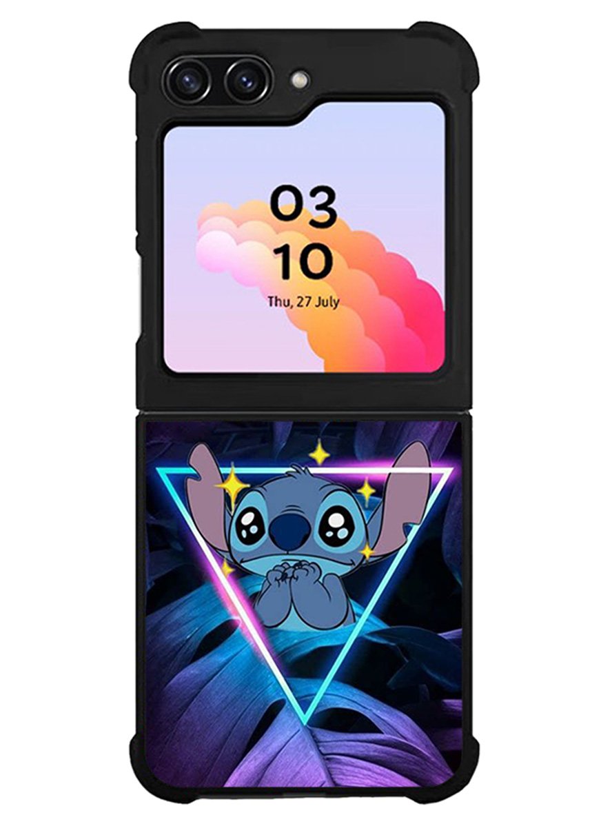 Best Dark Blue Stitch Samsung Galaxy Z Flip 5 5G 2023 Case OV8755