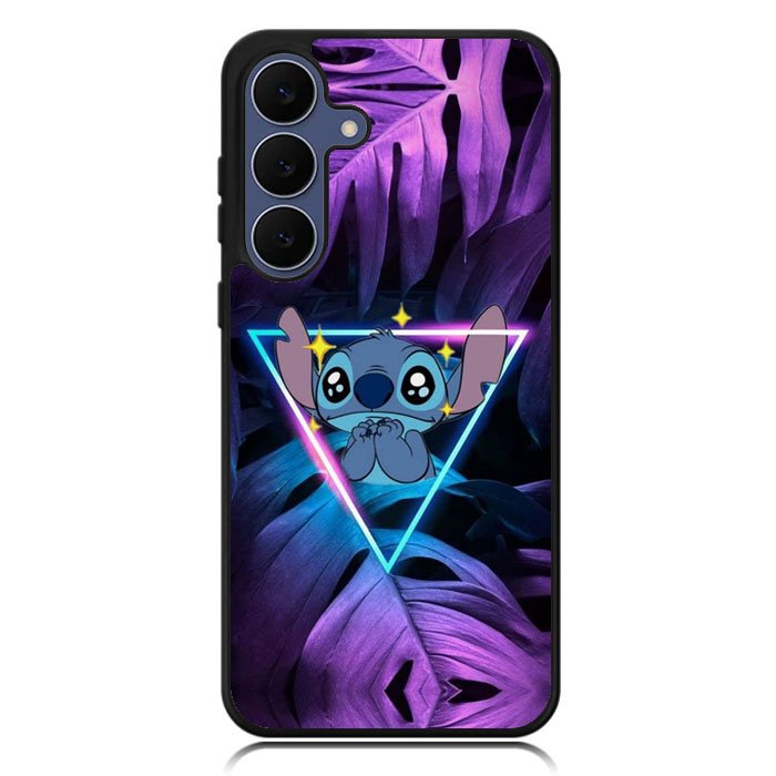 Best Dark Blue Stitch Samsung Galaxy S25 FE Case OV8755