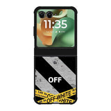 Black and grey Motorola Moto RAZR 2025 Case OV8753