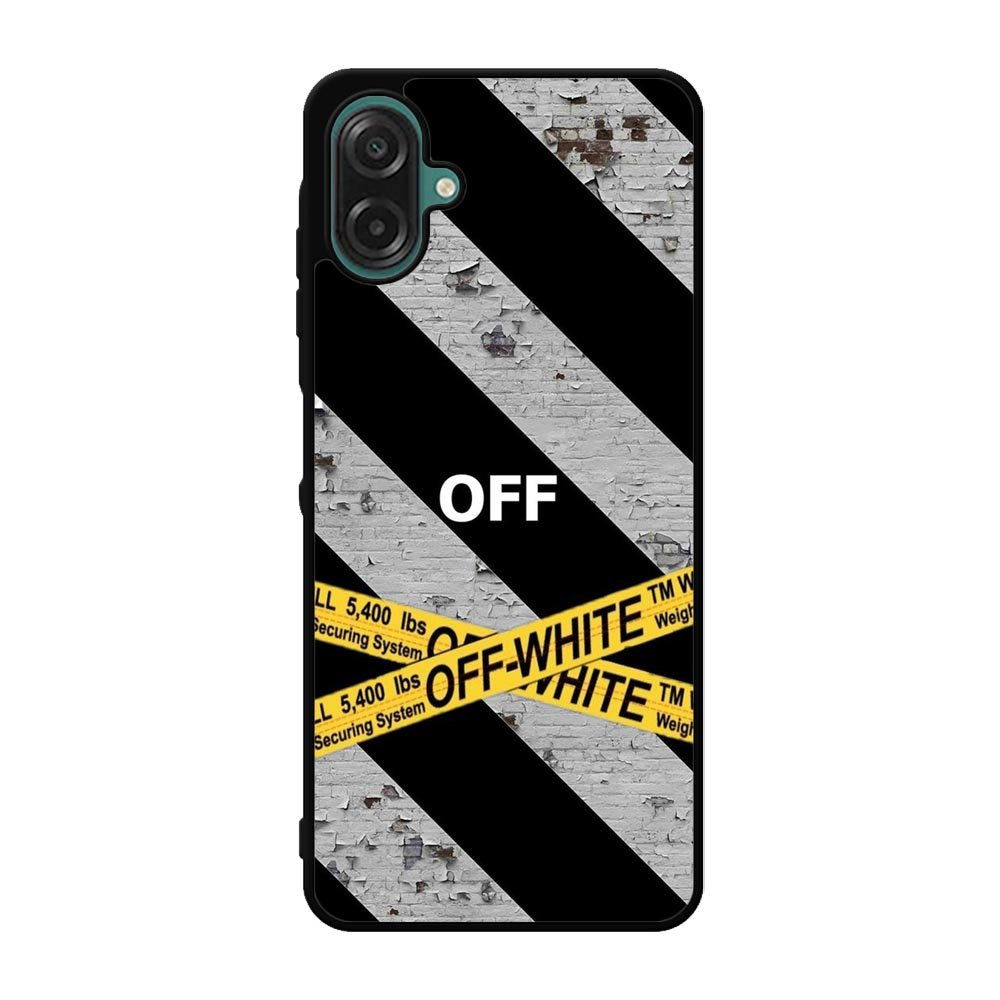 Black and grey Samsung Galaxy A07 Case OV8753