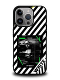 Black and white iPhone 16 Pro Max Case OV8752