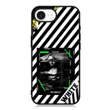 Black and white iPhone 16e Case OV8752