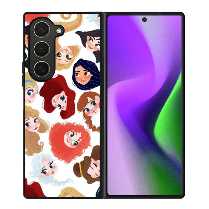 princess Samsung Galaxy Z Fold 6 5G 2024 Case OV8746
