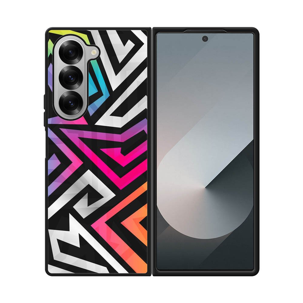 Abstract Art Samsung Galaxy Z Fold 7 5G Case QC8745