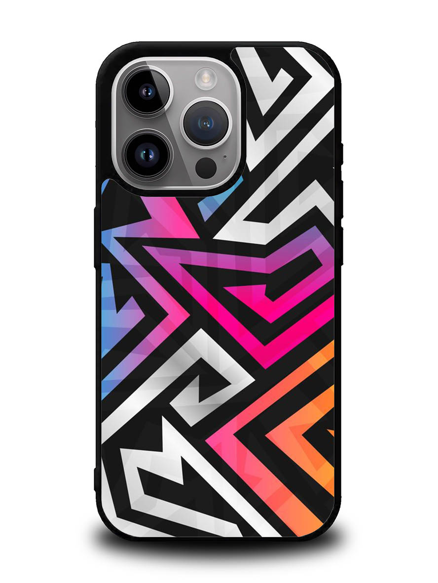 Abstract Art iPhone 16 Pro Max Case QC8745