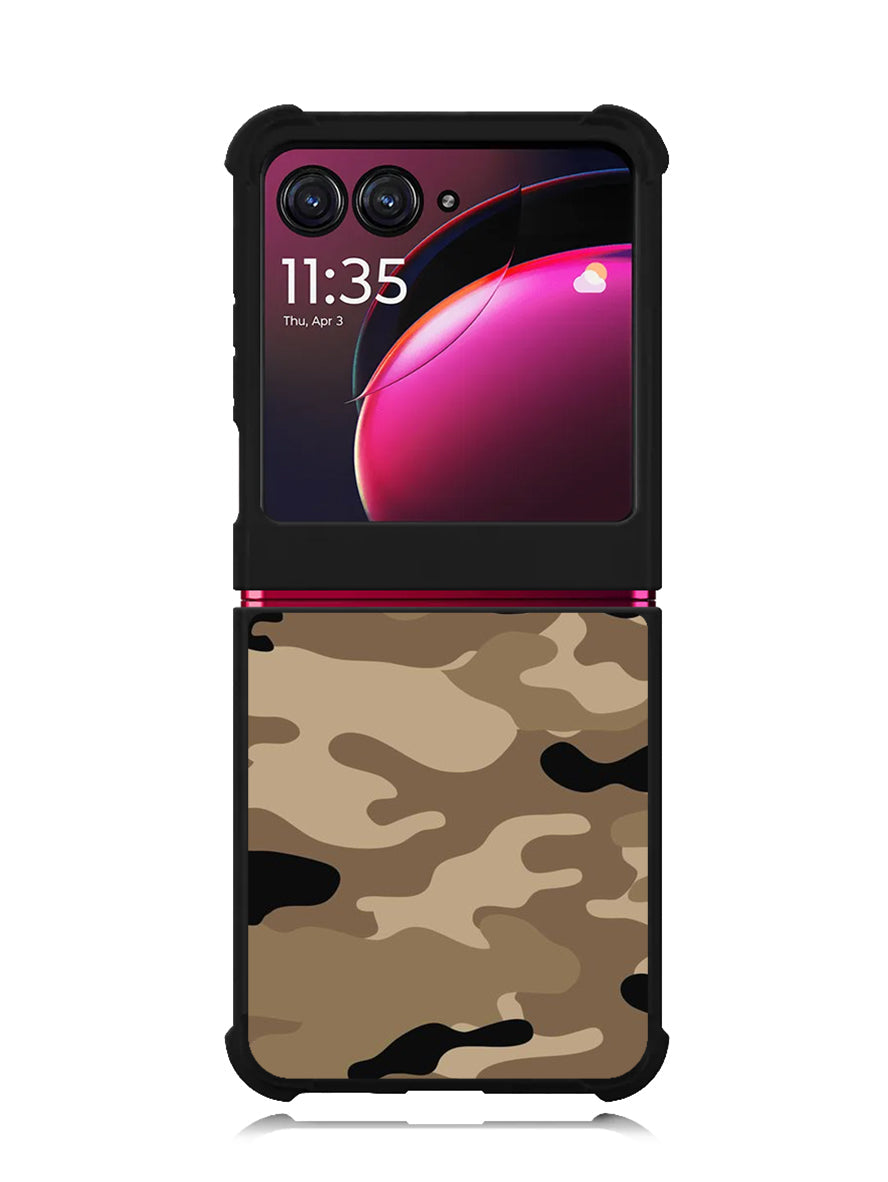 Desert Camo Motorola Moto Razr Plus 2023 , Moto Razr+ 2023 Case OV8734