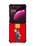 super mario 5th Motorola Moto Razr Plus 2023 , Moto Razr+ 2023 Case