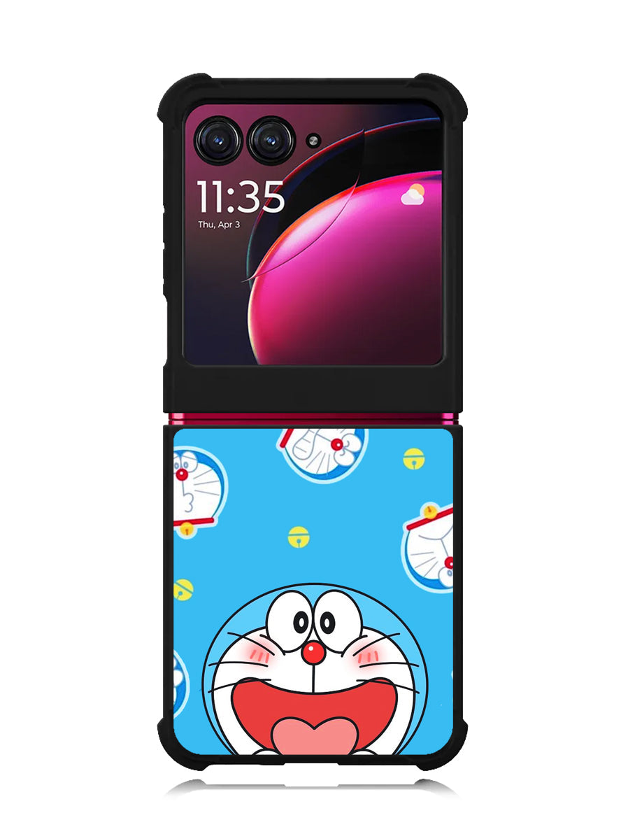 Doraemon pattern Motorola Moto Razr Plus 2023 , Moto Razr+ 2023 Case OV8722