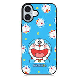 Doraemon pattern iPhone 16 Case QC8722