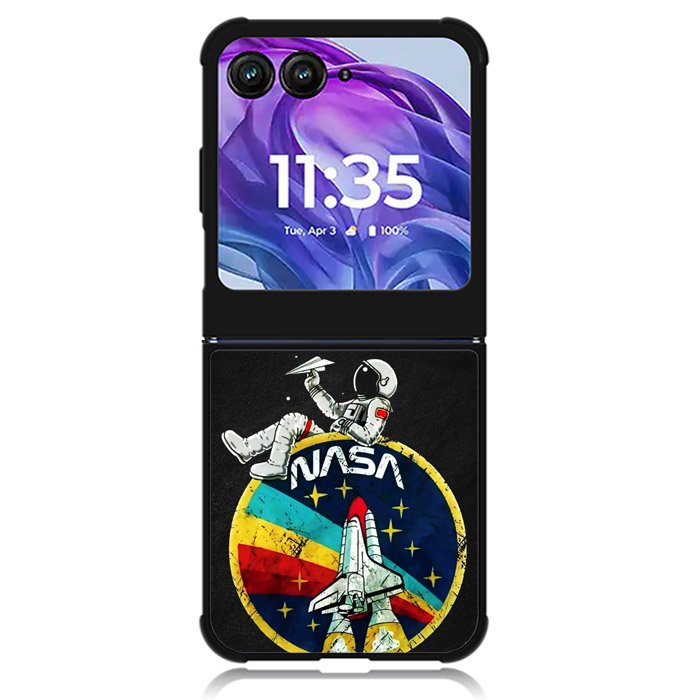 NASA Astrounaut Motorola Moto Razr Plus 2024 , Moto Razr+ 2024 Case OV8719