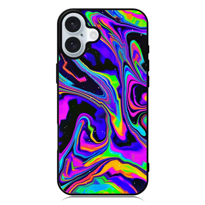 Marmer abstrak iPhone 16 Case QC8716