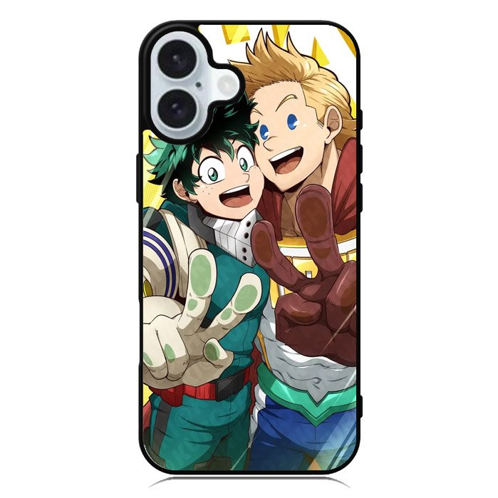 midoriya izuku and togata mirio iPhone 16 Case QC8708