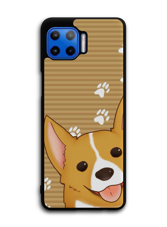 Dog Cute Motorola Moto One 5G Case , Moto One 5G UW Case , Moto G 5G Plus Case