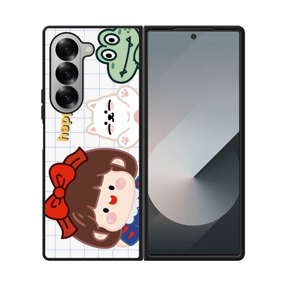 Happy Samsung Galaxy Z Fold 7 5G Case QC8702