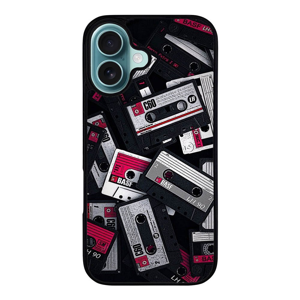 RETRO CASSETTE NOSTALGIA DL000135 iPhone 16 Case Cover