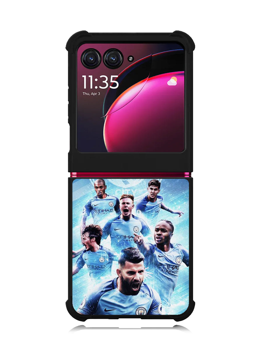 Manchester City Motorola Moto Razr Plus 2023 , Moto Razr+ 2023 Case OV3427