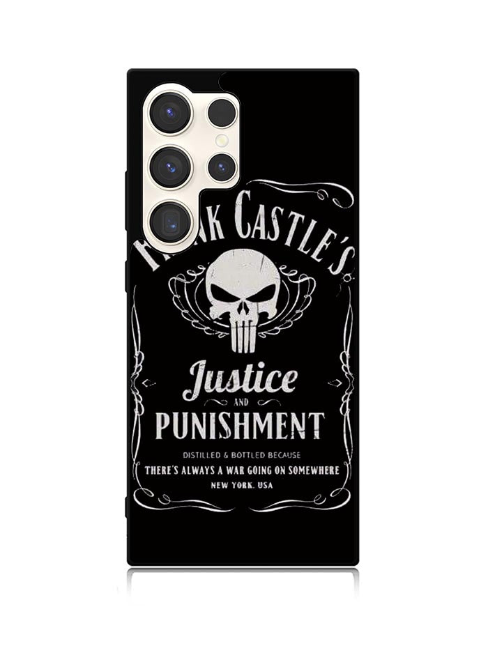 Marvel The Punisher Samsung Galaxy S23 Ultra 5G Case QC3363