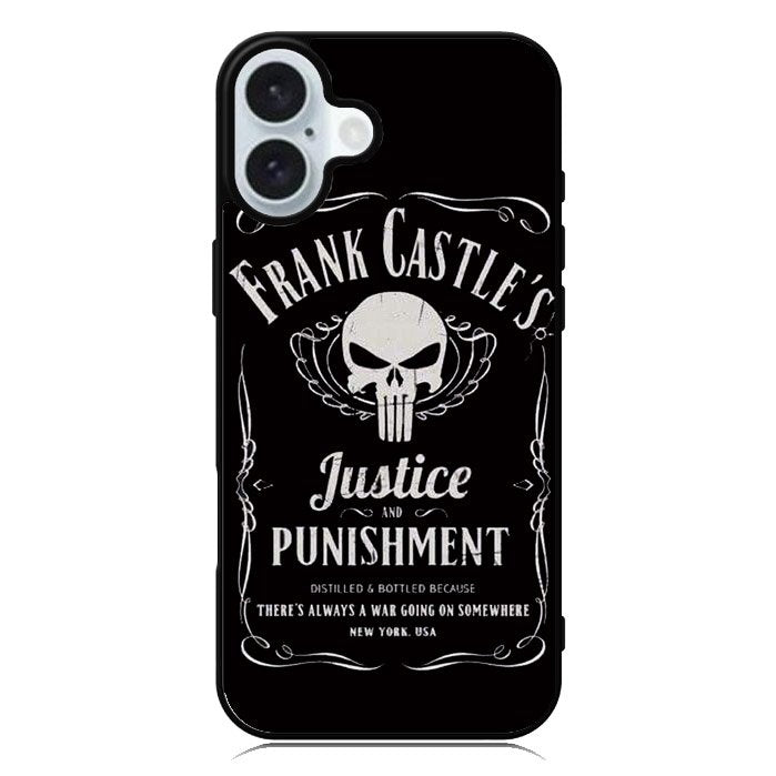 Marvel The Punisher iPhone 16 Plus Case QC3363