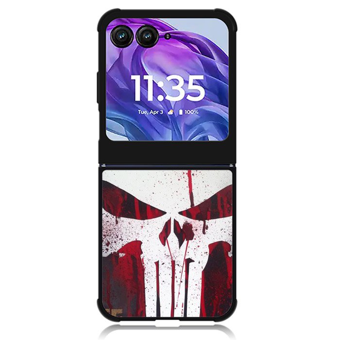 The Punisher Comics FMotorola Moto Razr Plus 2024 , Moto Razr+ 2024 Case OV0703