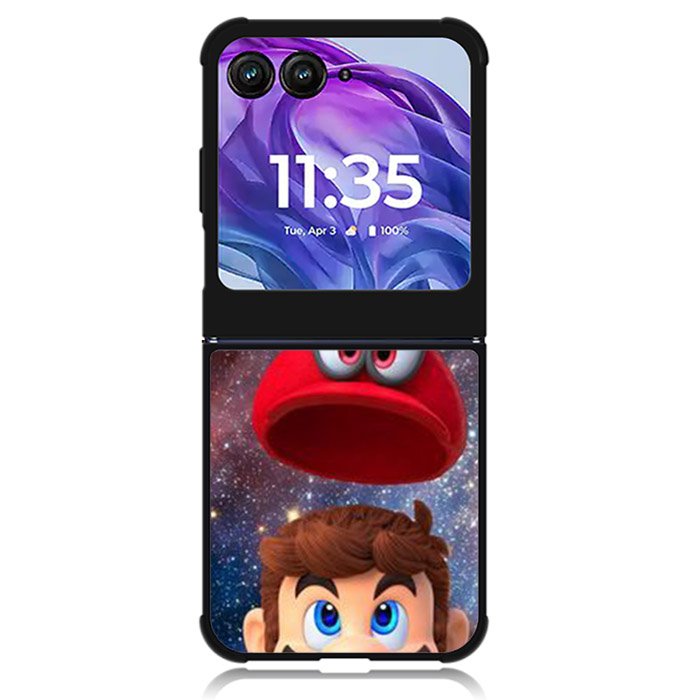 Cute Super Mario FMotorola Moto Razr Plus 2024 , Moto Razr+ 2024 Case OV0704
