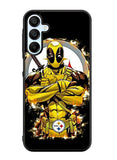 Pittsburgh Steelers Deadpool Samsung Galaxy A15 5G Case