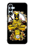 Pittsburgh Steelers Deadpool Samsung Galaxy A25 5G Case