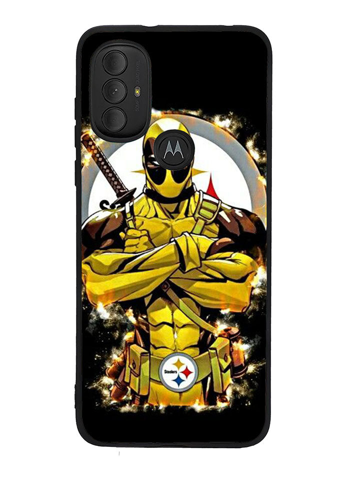Pittsburgh Steelers Deadpool Motorola Moto G Pure 2021 , Moto G Power 2022 Case