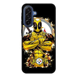 Pittsburgh Steelers Deadpool Samsung Galaxy A17 Case