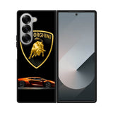 Lamborghini classic cars FSamsung Galaxy Z Fold 7 5G Case QC0705