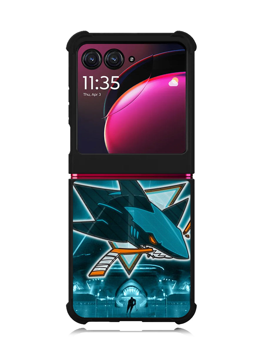 San Jose Shark FMotorola Moto Razr Plus 2023 , Moto Razr+ 2023 Case OV0717