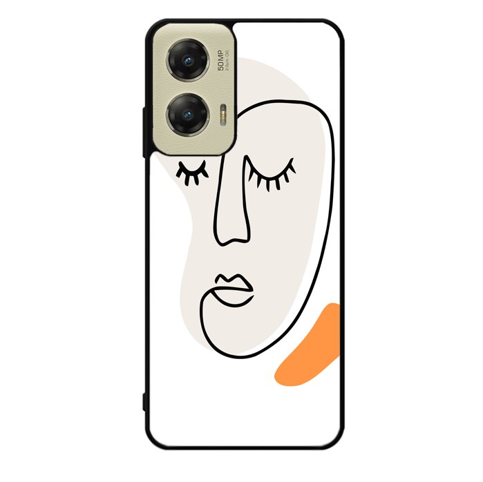 Abstract Face FZ2276 Motorola Moto G Stylus 5G 2024 Case