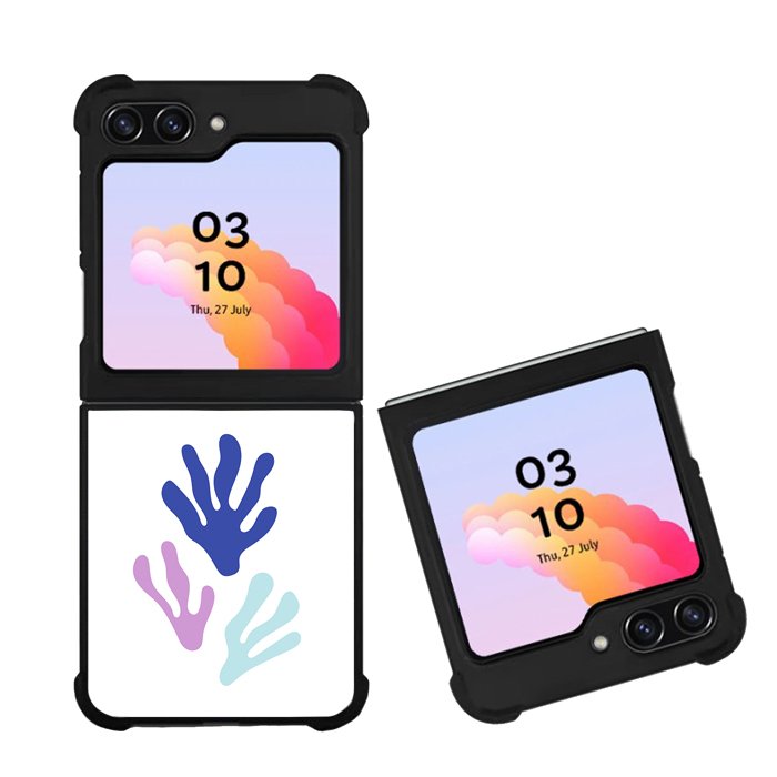 Abstract floral FZ2399 Samsung Galaxy Z Flip 5 2023 5G Case