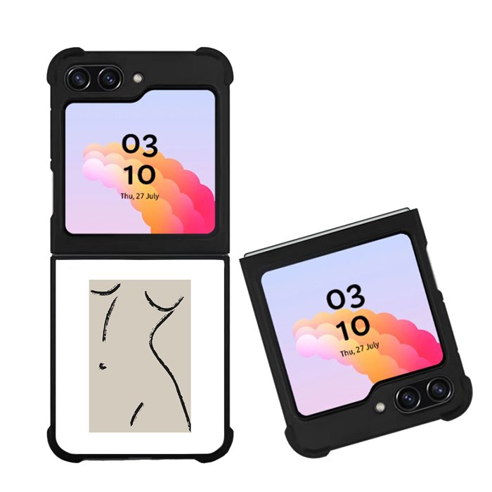 Matisse Striped Body FZ2589 Samsung Galaxy Z Flip 5 2023 5G Case