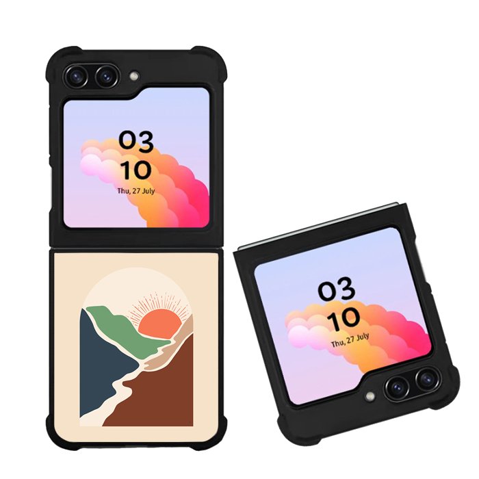 Minimalist Mountain FZ1343 Samsung Galaxy Z Flip 5 2023 5G Case