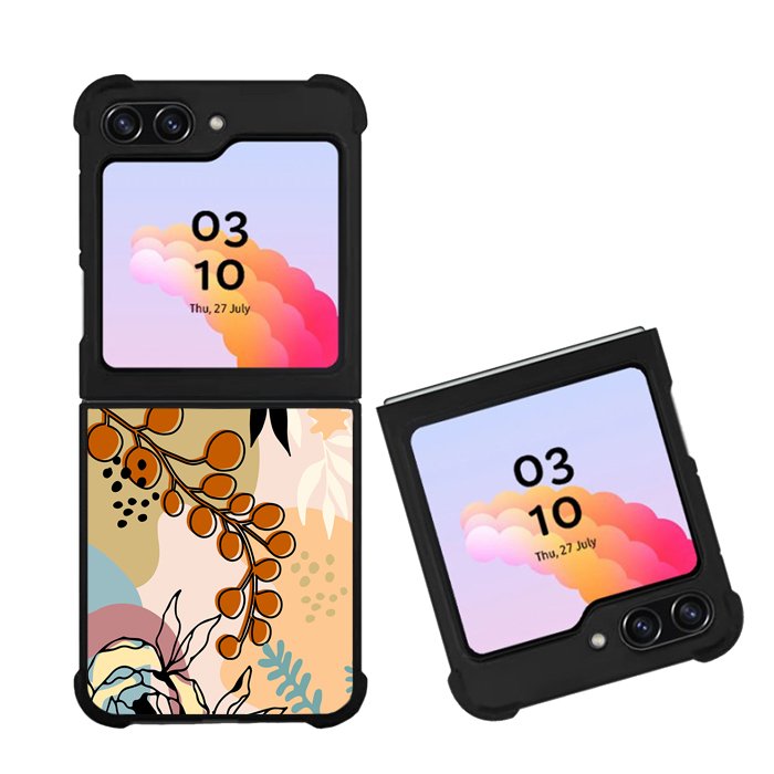 Pattern Floral FZ1350 Samsung Galaxy Z Flip 5 2023 5G Case