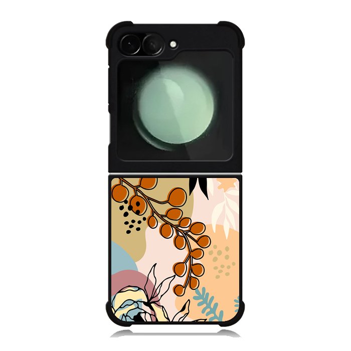 Pattern Floral FZ1350 Samsung Galaxy Z Flip 6 2024 5G Case